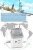 VELIKE Overseas Conversion C Travel 4 AC 2 USB Outlet Power Conversion Compatible with and Other Countries Plug, Type, Converter, Outlets, Ports,