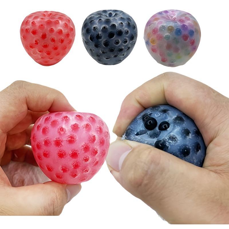 Funny Apple Pimple Popping Fidget Toy Soft Reusable Model Silicone Pimple Sensory Squeeze Toys Squishy Creative Christmas Gift