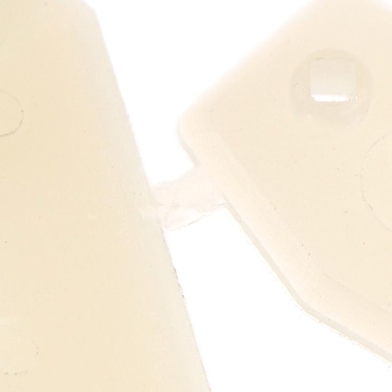 10 Sets Nylon Control Horns 4 Holes W13Xl18Xh25Mm With Screws For Rc Airplane