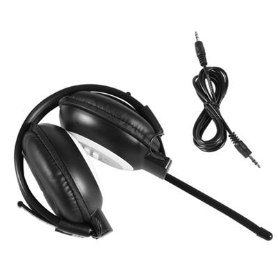 Over Ear Foldable Wireless  Wired Headphone Noise Cancelling HiFi Headset FM Radio with LCD