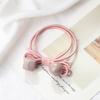 2pcs/set Fashion Cute Bowknot Hair Band for Girls Women Pink Ball Cube Decoration Headband Hair Accessories Holder Headwear Gift