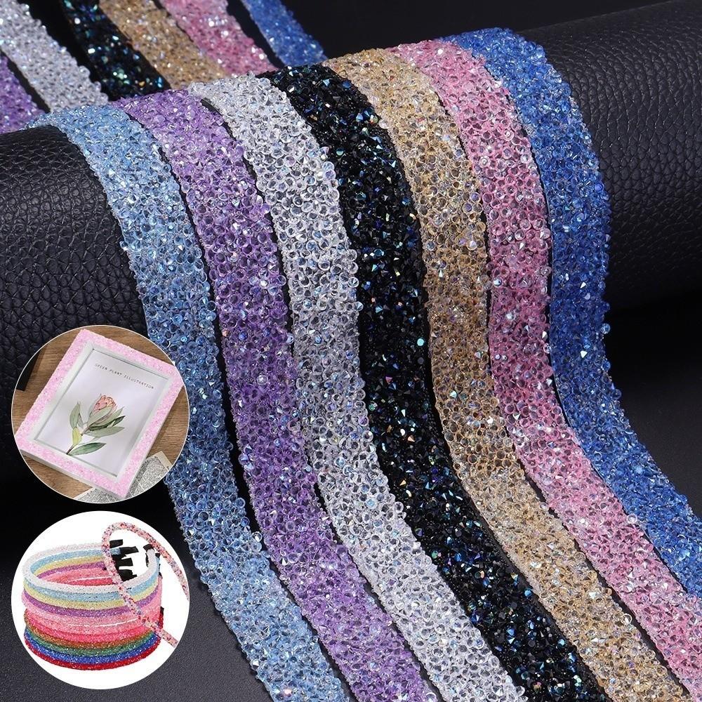 Decorations Trim Rhinestones Tape Trim Resin Crystal Resin Zirconia Chains  Craft Projects