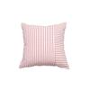 Cover Only Case Only Modern Cozy Striped Pillow Cover Polyester Cotton Soft Comfortable Cushion Case