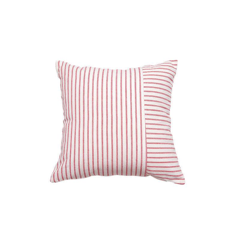 Cover Only Case Only Modern Cozy Striped Pillow Cover Polyester Cotton Soft Comfortable Cushion Case