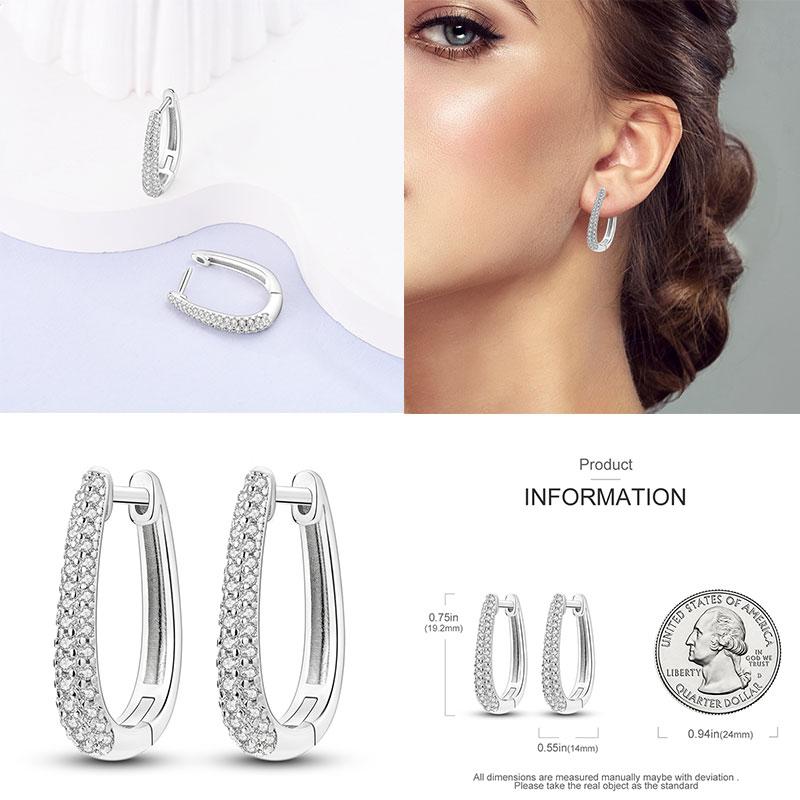 Creolen Neu Silber 925 Regenbogen, Muschel, Ohrringe für Damen Schmuckherstellung Für Frauen als Hochzeitsfeier Geschenke