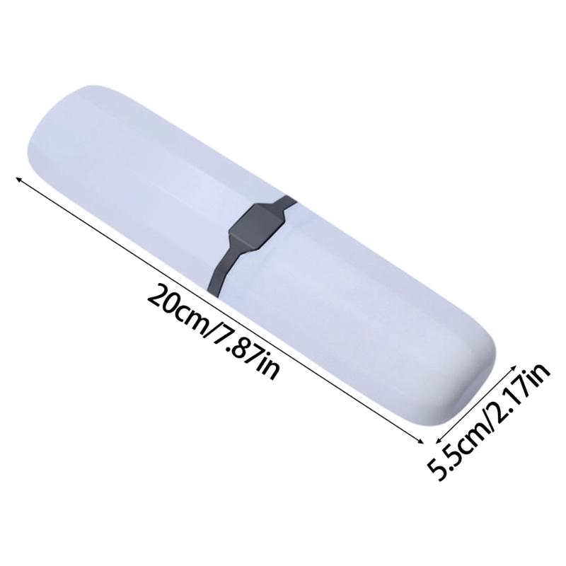 Portable Toothbrush Cup Durable Smooth Surfaces Ideal For Home Hotel Use Bathroom Accessories