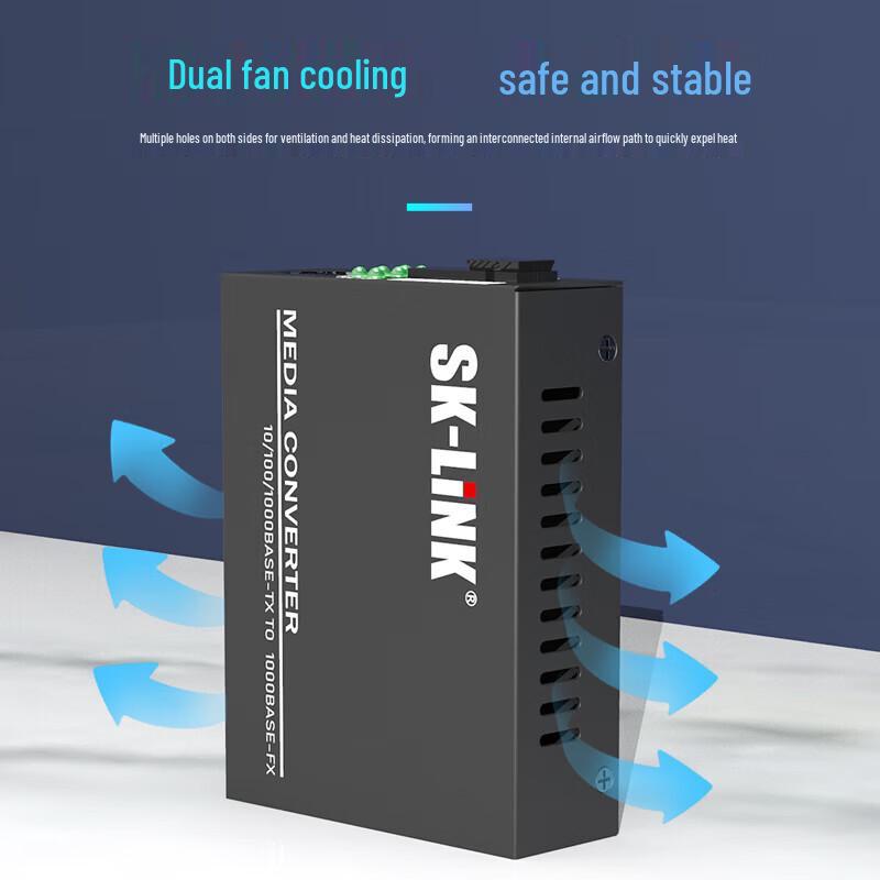 SK-LINK Gigabit Single-Mode Single-Fiber Optical Transceiver