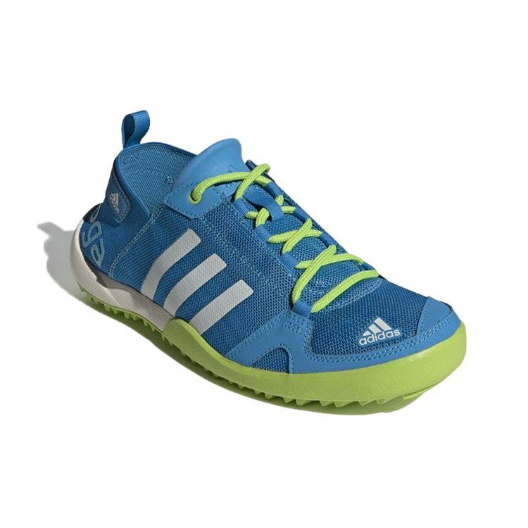 Adidas Terrex Climacool Daroga Two Bequeme Vielseitige Rutschfeste Low-Top Wanderschuhe Unisex Wanderschuhe Blau Grün D66327