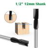 Y5GD Straight Router Bit Woodworking Cutter with 12 Shank MillingCutter