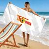 1. FC Union Berlin2 Print Beach Towel, Large Soft Quick Dry Towel for Beach Camping Swimming