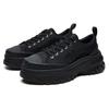New FILA Lava Wear Resistant Low Top Casual Shoes Women's Black F12W124155FBK
