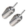 ABBY-2X Stainless Ice Scoop Scale Hopper Flour Scoop Coffee Scoop Tea Scoop Spice Shovel