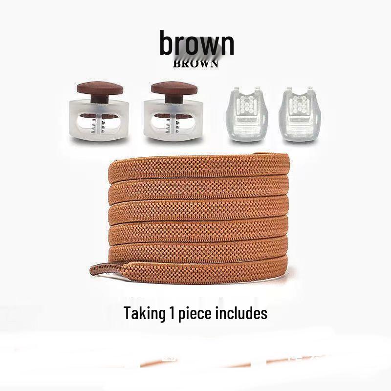 Colorful No-Tie Elastic Shoelaces with Pig Nose Buckle for Kids