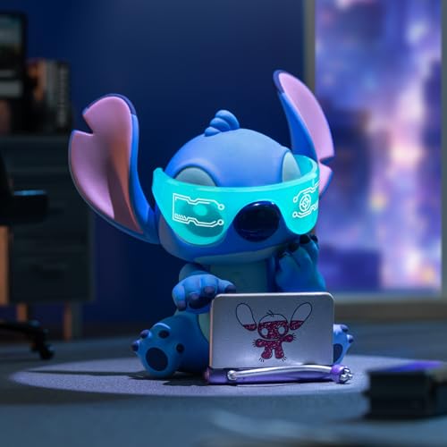 TOP TOY Disney "Stitch City Adventure" Series [Assorted Box of 6] Blind Box Figures, Soft Vinyl Toys, Gift for Birthdays, Christmas, and Disney Charac