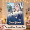 Custom Personalized Tapestry,Spy × Family Print Custom Name Text Wall Art Hanging for Bedroom