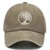 New Hat Printed Logo Muse Tree Fashionable Washed Old Cap Men's Shade Baseball Cap