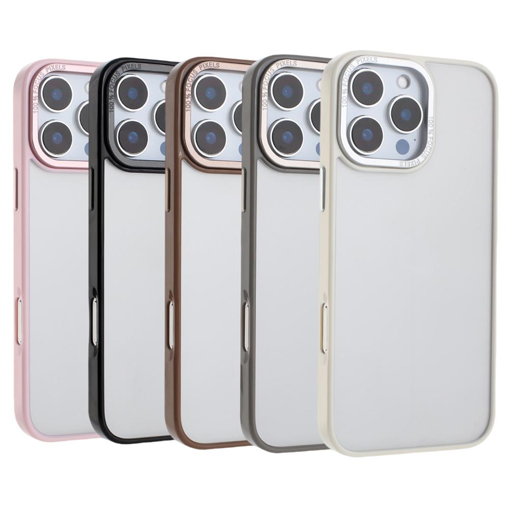 For iPhone 16 Pro Max Case TPU + Acrylic Clear Anti-Yellowing Phone Back Cover