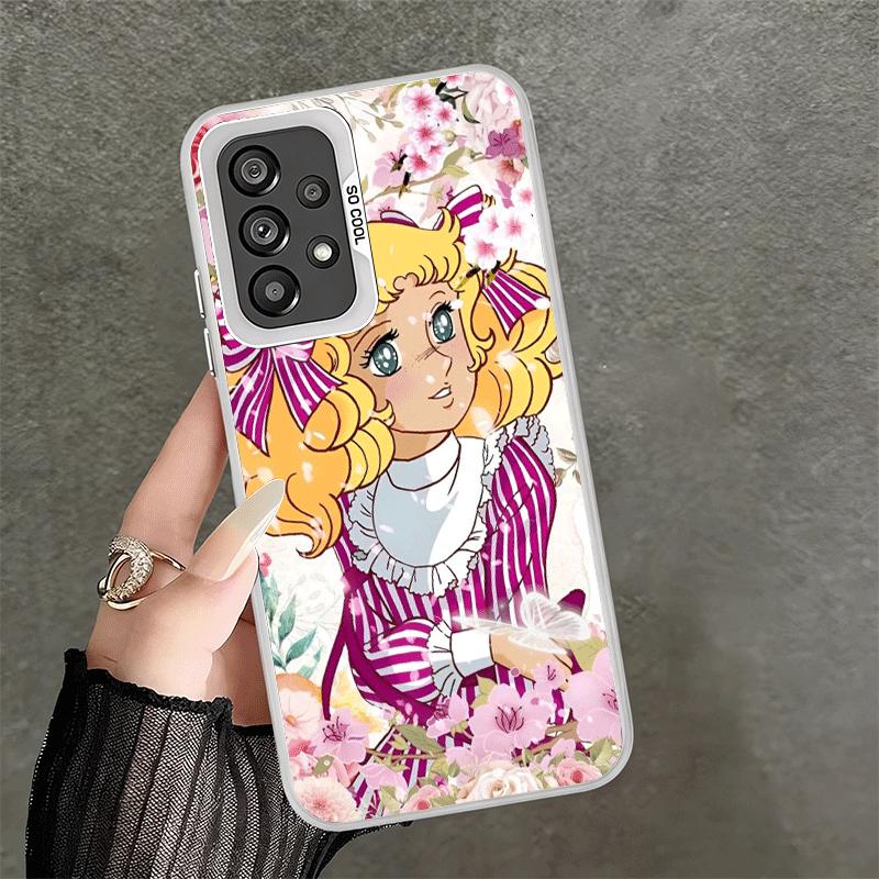 Anime Candy Candy Shockproof Phone Case for Samsung A17 A16 A15 A14 A37 A57 A36 A56 A26 A35 A55 A25 A34 A54 A24 A13 A23 A33 A53