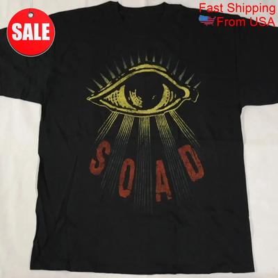 Nowa koszulka System Of A Down BAND Eye BLACK Pełny rozmiar S-5XL Koszulka Unisex