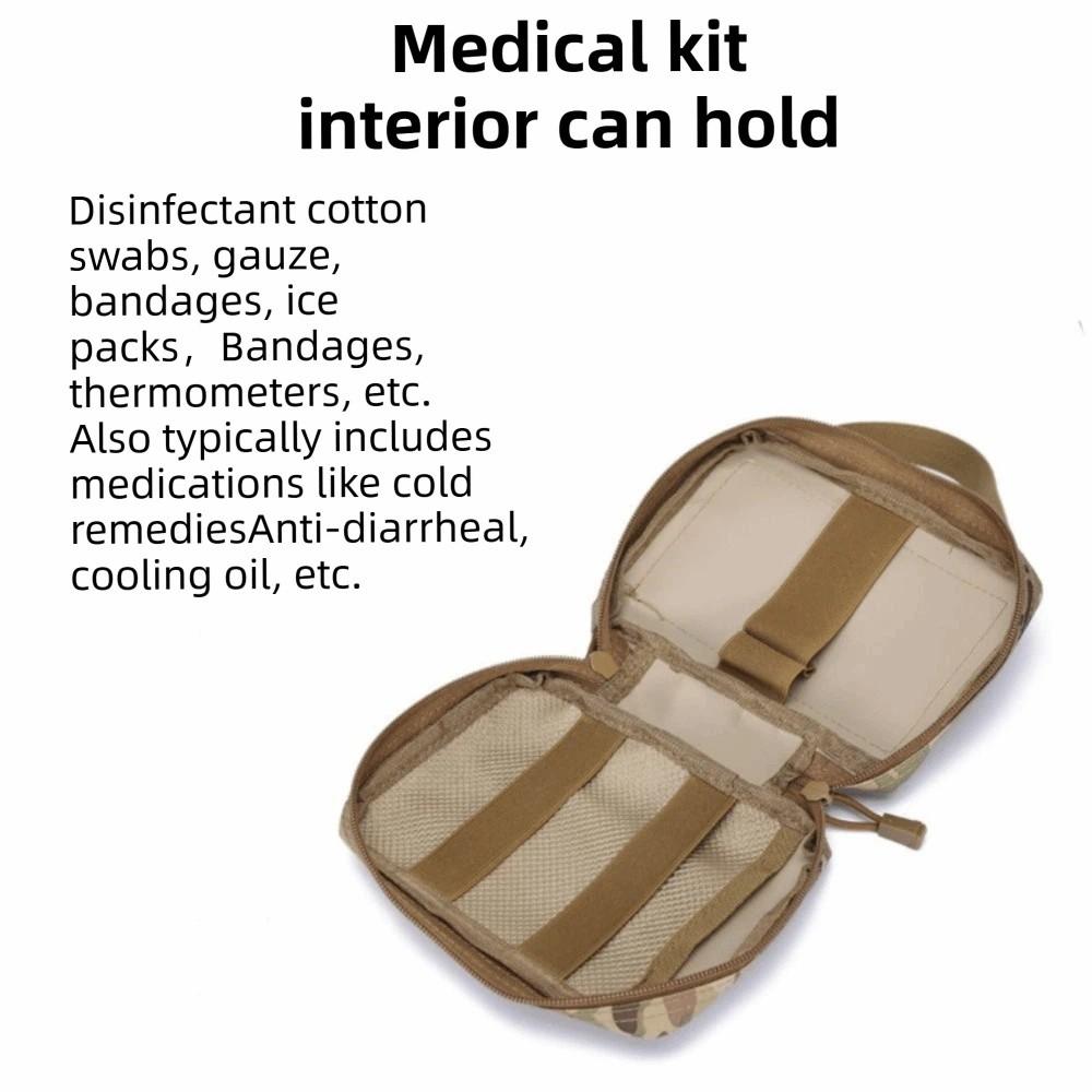 Portable Survival Bag Small Belt Waist Bag Pouches Portable Medicine Bag  Hiking
