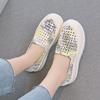 Cute Cartoon Patterns Women Sandals Round Toe Shoes Anti Slip Waterproof Outdoor Thick Soft Flat Shoes