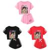 Kpop Demon Hunters Saja Jongens Print Volwassen Kind Korte Mouw Korte Broek Familie Pyjamaset Voor Gezellige Nachtkleding