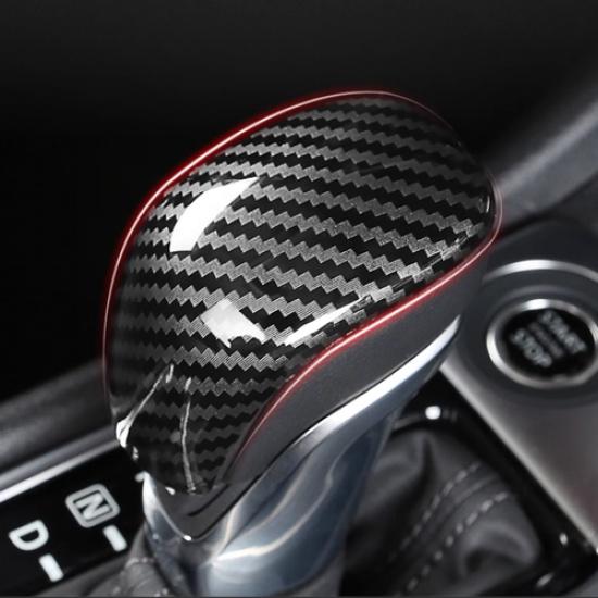 Carbon Fiber Gear Shift Knob Cover Trim 1pcs For Nissan Altima -2024