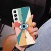 Glücksbringer Blauer Böser Blick Handyhülle für Samsung Galaxy S26 S25 Edge S23 S24 Ultra S22 Plus S21 S20 FE Einzigartige Abdeckung Weiche Hülle Galaxy