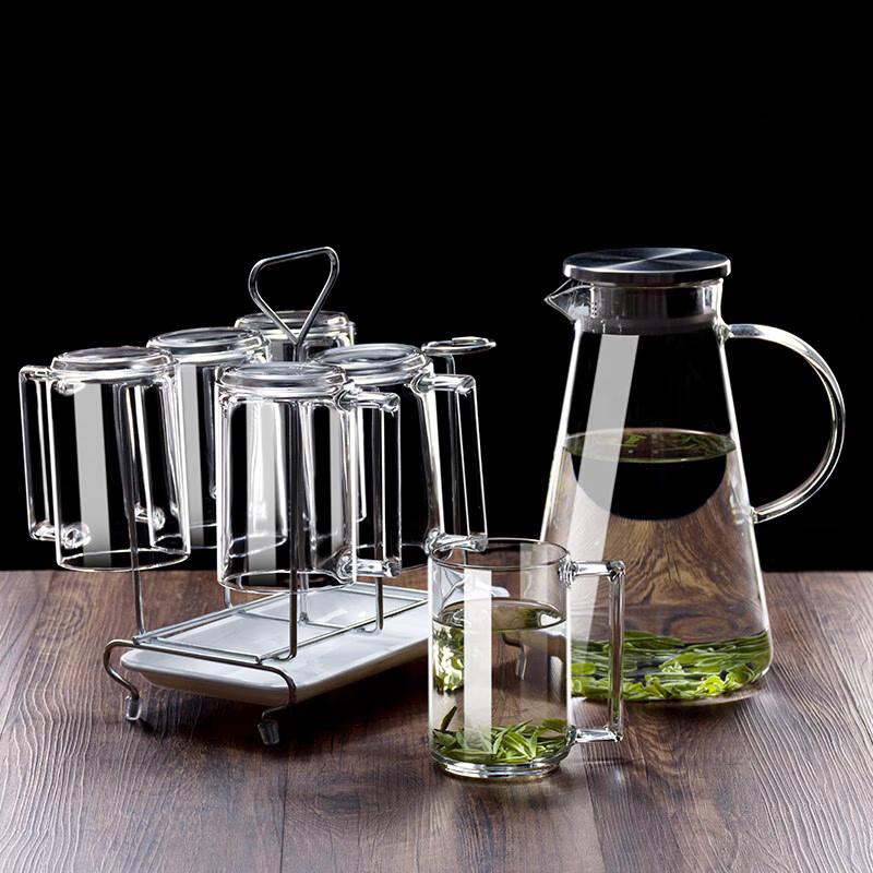 Heat-Resistant Transparent Glass Mug