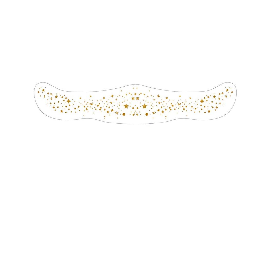 DIY Collarbone Freckle Tattoo Butterfly Star Dots Heart Bronzing Sparkle Face Temporary Tattoo Clavicle Chest Position