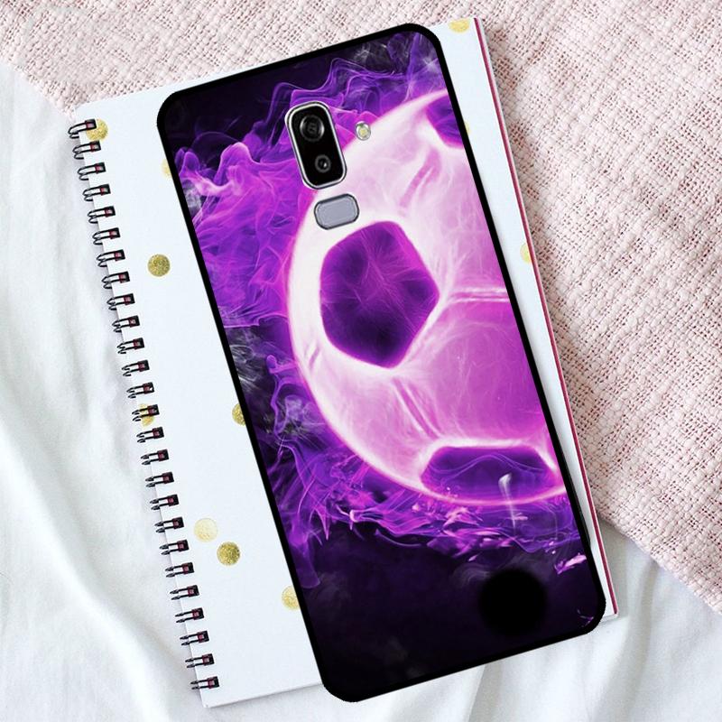 Fire Football Soccer Ball Case For Samsung Galaxy M15 M11 M31 M21 M53 M13 M32 M52 M35 M55 M14 M34 M54 M06 M16 M36 M56