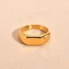 Signet Ring for Men Women,Stainless Steel Personalized Pinky Rings Initials Letter Ring,Engraving Husband Gift for Him