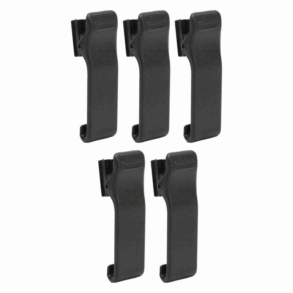 5Pcs Radio Belt Clip Plastic Portable Replacement Radio Belt Clip for Motorola GP88 GP88S GP2000