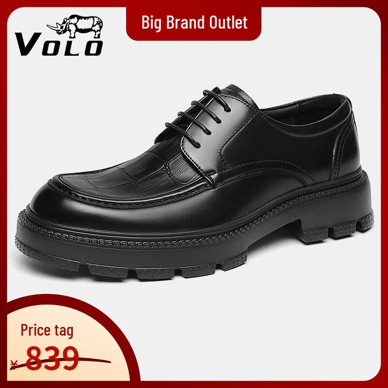 VOLO Rhino Men s Calfskin Derby Shoes EU 42