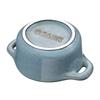 Staub Ceramic Mini Cocotte Round 10cm (Antique Blue-Green)