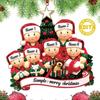 50PCS Christmas Tree Hanging DIY Writing Decoration Personalized Home Christmas Decoration Cute Bear Christmas Decoration