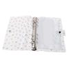 Flower Binder Cover Water Proof PVC Page Protectors Sheet Protectors with Metal Rings