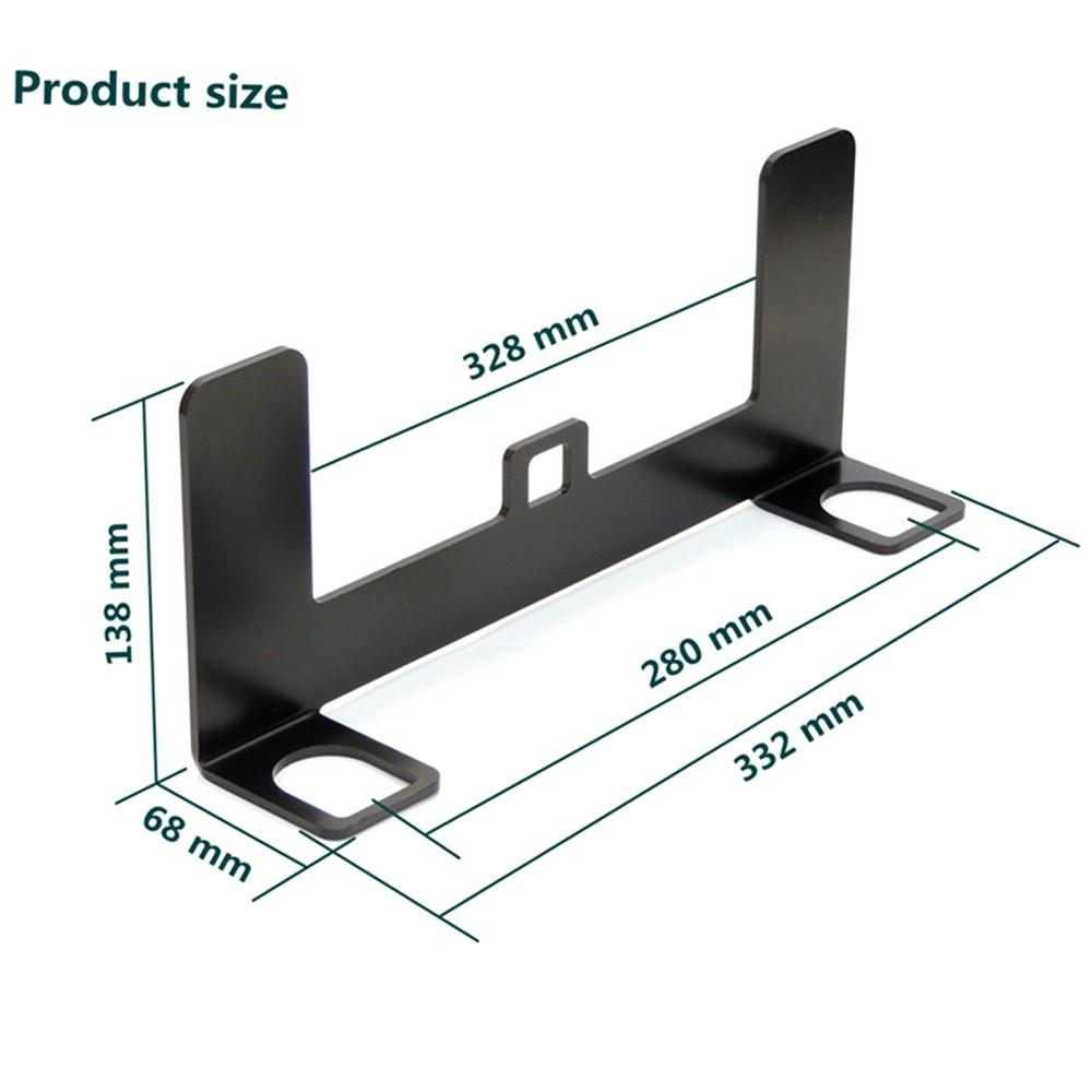Conector de Cinturón de Seguridad Kit de Montaje Universal para Asiento Infantil de Coche Soporte de Acero para Cinturón de Seguridad