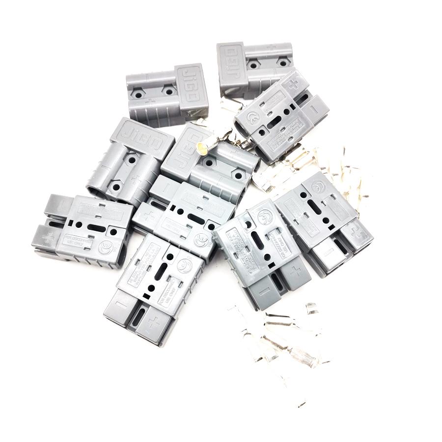 10 X Battery Quick Connector Kit 50A 6AWG Plug Connect Disconnect Winch Trailer