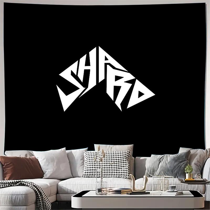 Boho Tapestry Wall Hanging Aesthetic Room Decor Nature Landscape Mural Tribal Pattern Textile Dorm Room Backdrop Home Textile Vi 74x94cm(29x37in)