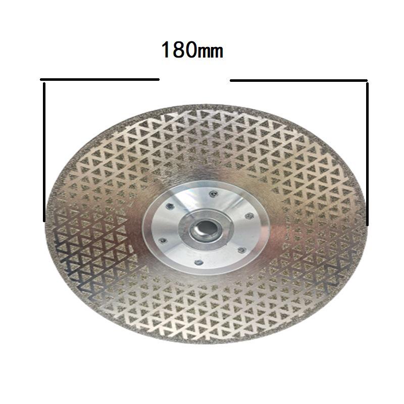 Double-Sided Electroplated Diamond Saw Blade for Marble & Granite with M14 Flange