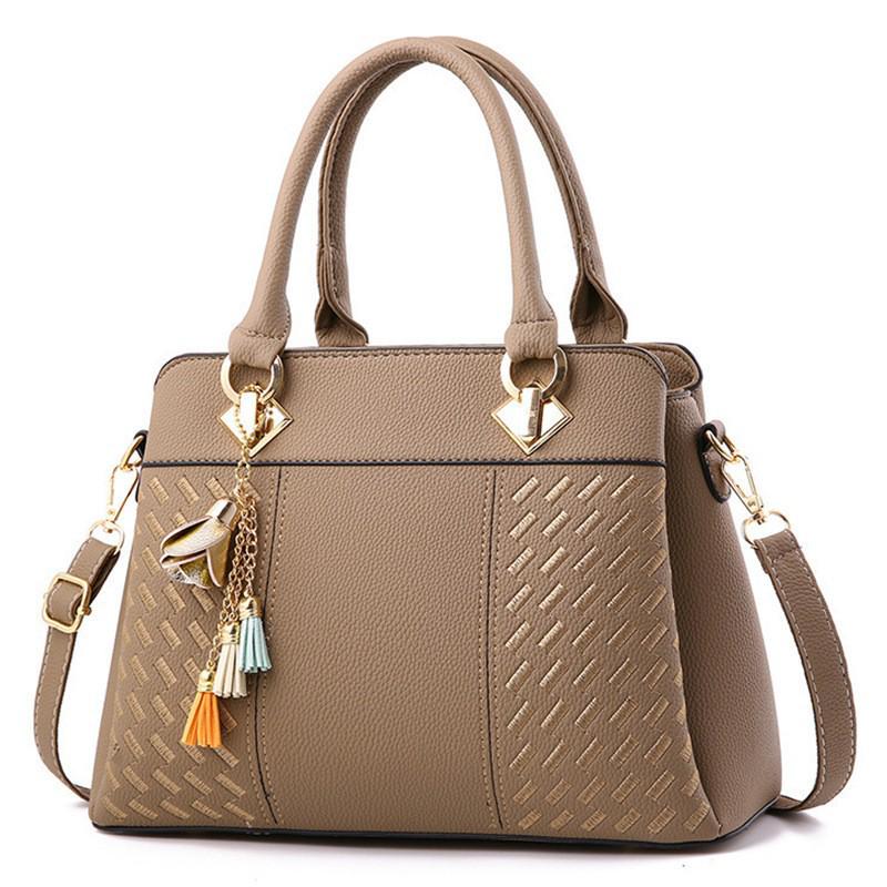 Women's Red Bridal Handbag: Large Capacity, Fashionable Shoulder and Messenger Bag