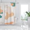 Pop Art Geometric Shower Curtain Fashion Classicl Abstract Colourful Bathroom Curtains Waterproof Fabric Decor Sets With Hooks