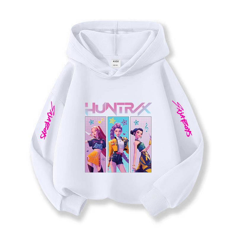 Hoodies Sweatshirts Girls Christmas Casual Comfortable Kids Hoodie Fashion Printed Pattern Sweatshirt Top