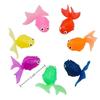 Simulation Goldfish Toy Soft Rubber Colored Fake Goldfish Model Kindergarten Fishing Outdoor Baby Water Play Toy Gift