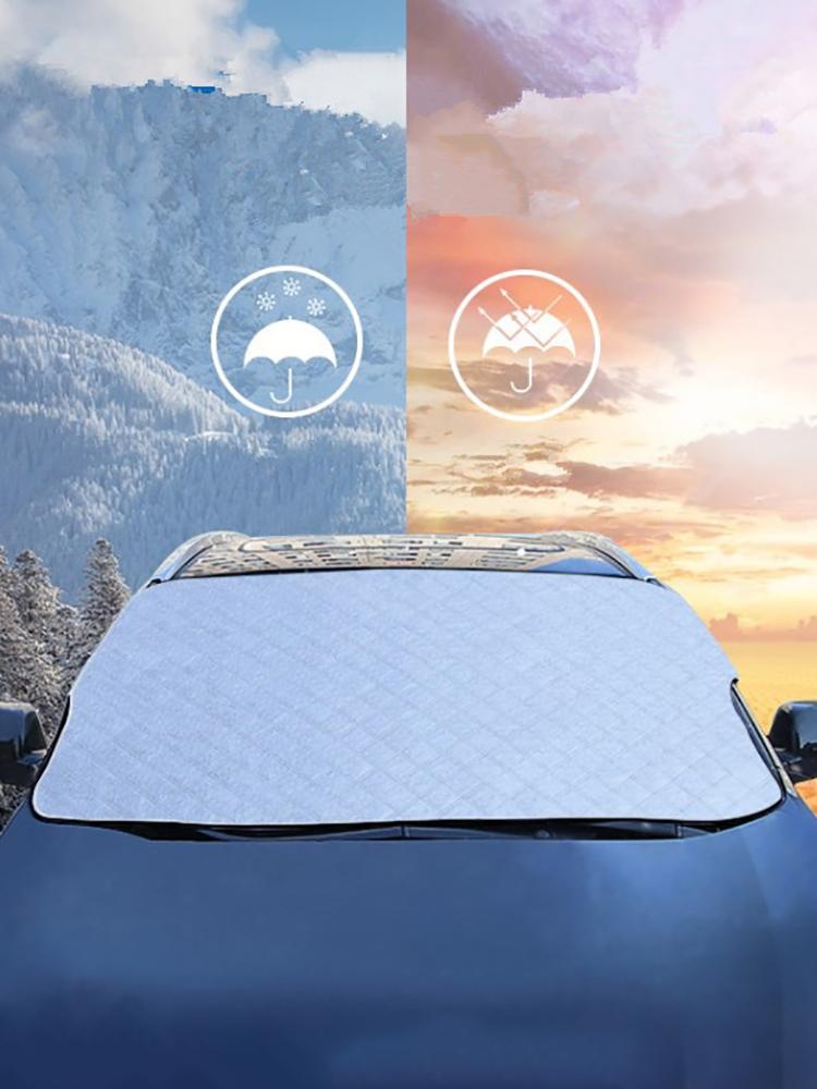Car Windshield Cover Winter Sun Snow Ice Cover Dustproof Anti-frost Anti-fog UV Protection Snow Cover Car Accessories