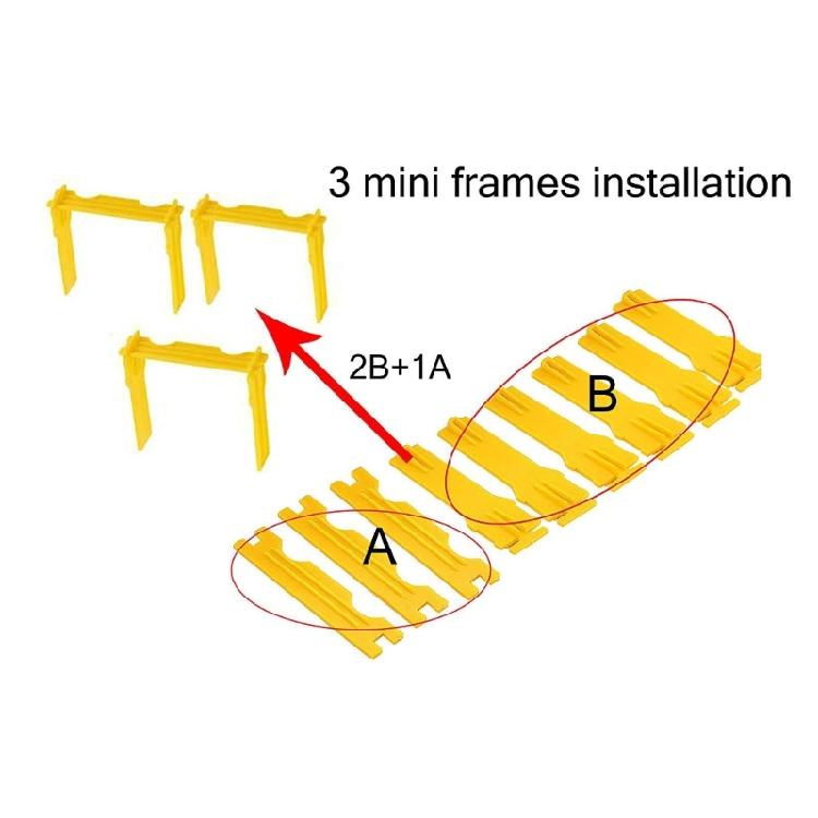 Foam Bees Box Versatile Bees Pollination Box Foam Bees Hive Queen Bees Rearing Bees hives Beekeeper Supplies Copulation