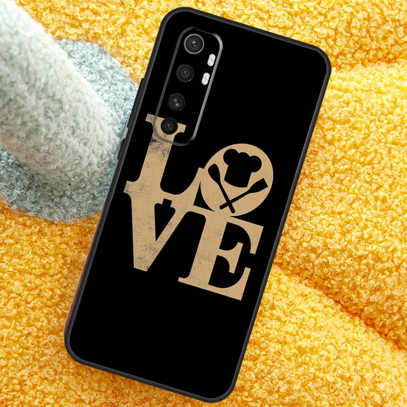 Baking Cook Chef Case For Xiaomi 15T 14T 13T 14 15 Ultra 17 Pro Max Cover For POCO F8 F7 F5 F6 X5 X6 X7 Pro