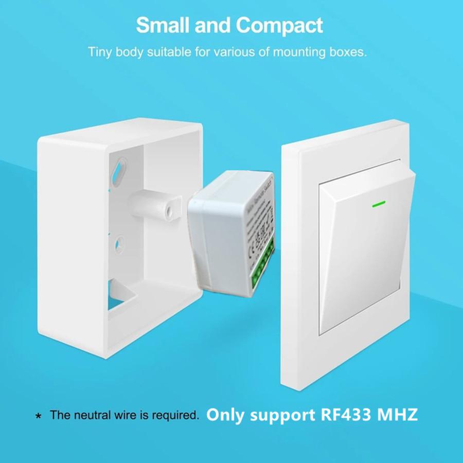 433MHz Kablosuz Uzaktan Kumandalı Işık Anahtarı 16A RF Röle Alıcısı 4 Tuşlu Zamanlayıcı Duvar Paneli Kontrol Cihazı LED Aydınlatma Ev Otomasyonu için