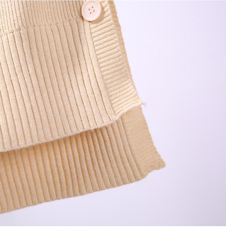 Women's Round Neck Sleeveless Knit Wool Vest - Korean Style Spring/Autumn Thin Cardigan In Solid Colors